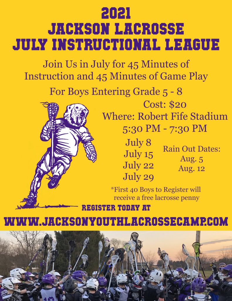 Jackson Bears Lax Jackson Youth Lacrosse Program In Jackson Township Ohio Stark County